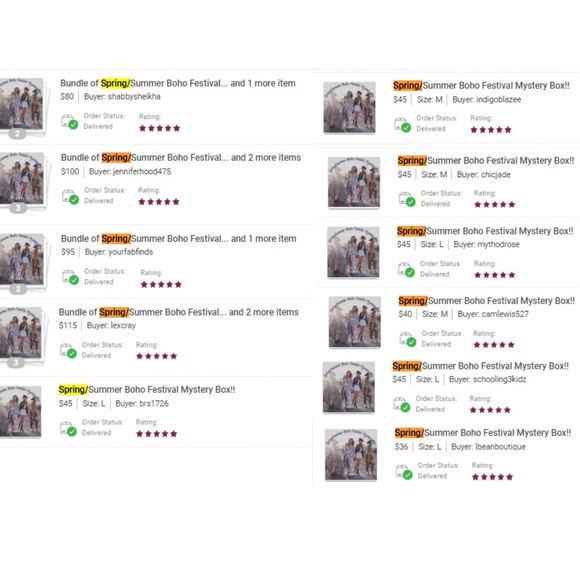 Spring/Summer Fashion Mystery Box!! - Picture 7 of 7